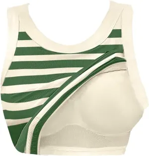 Women Rib Tank Top Padded Workout Top Square Neck Crop Tank Fitted Basic Layering Casual Undershirts Cami Tops
