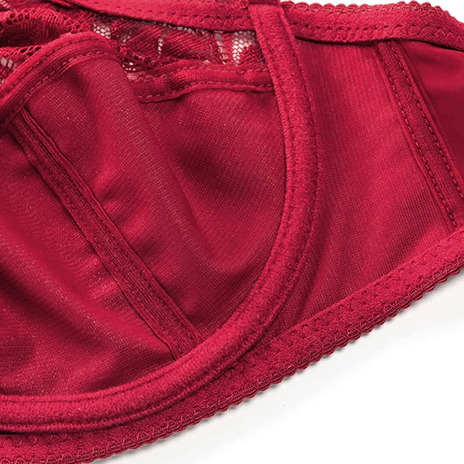 Womens Sexy Seamless Bra, No Underwire Wireless Deep V Adjustable Straps Comfortable Everyday Bra with Support