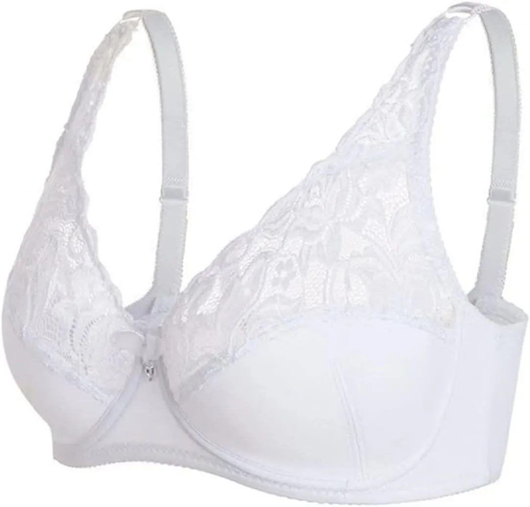 Womens Sexy Seamless Bra, No Underwire Wireless Deep V Adjustable Straps Comfortable Everyday Bra with Support