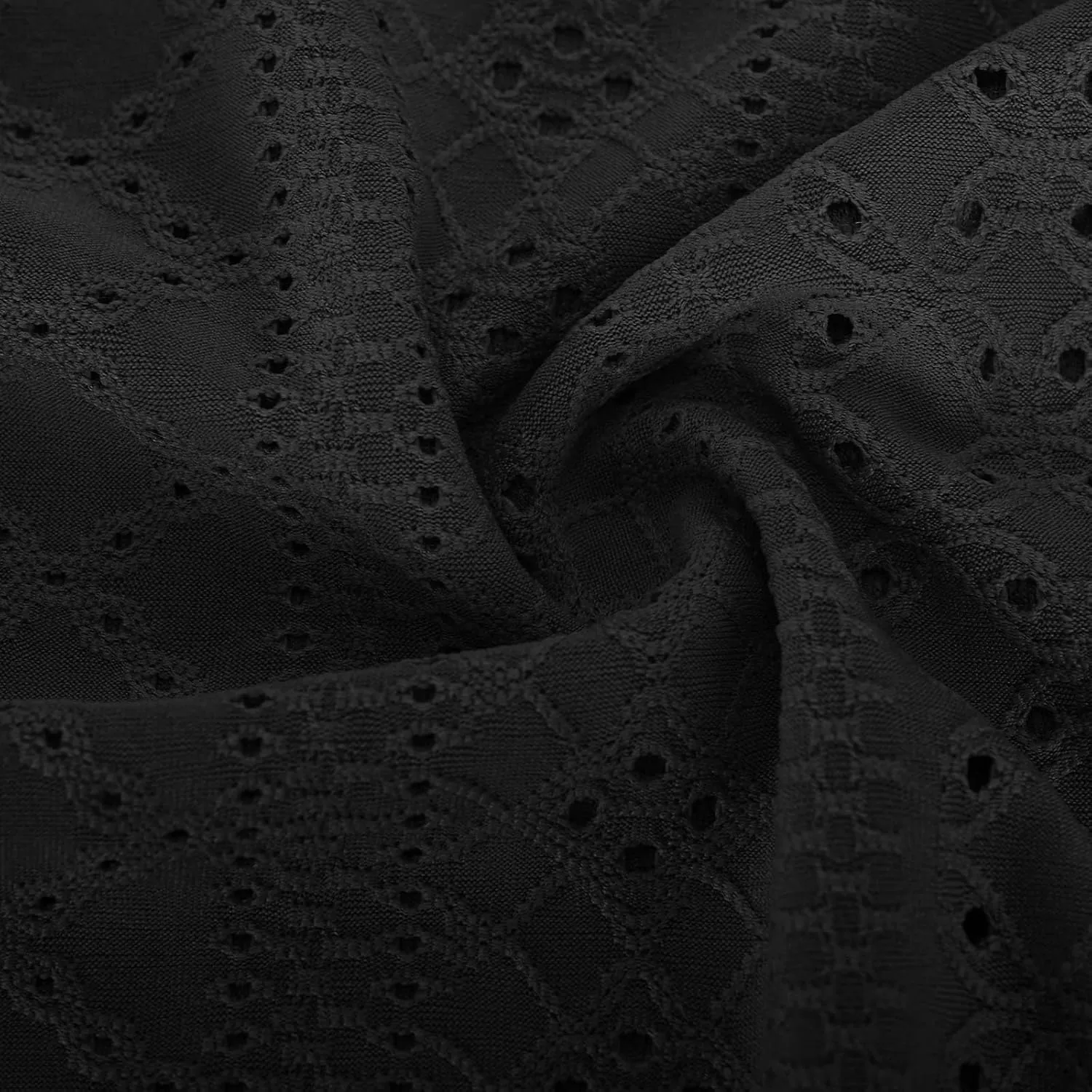 Womens Tank Tops Loose Fit V Neck Casual Lightweight Summer Tops Summer Beach Vacation Shirts Trendy Eyelet Lace Tee