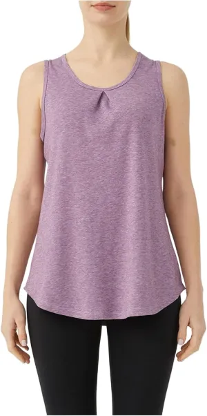 Women's Workout Tops Sleeveless Athletic Tops Solid Color Running Tank Top for Sports Exercise