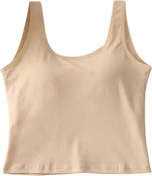 Womens Yoga Tank Tops Sleeveless Round Neck Cropped Vests Elastic Skinny Solid Color Casual Sporting Fitness Camisoles