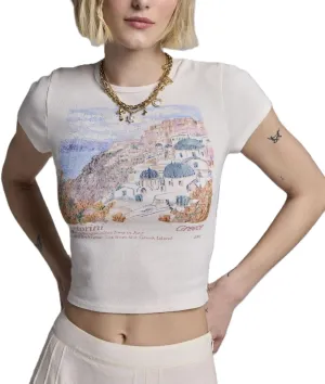 Y2K Graphic Tees for Women Retro Aesthetic Pattern Crop Tops Teen Girls Crewneck Vintage Baby Tee Slim Fit Shirt